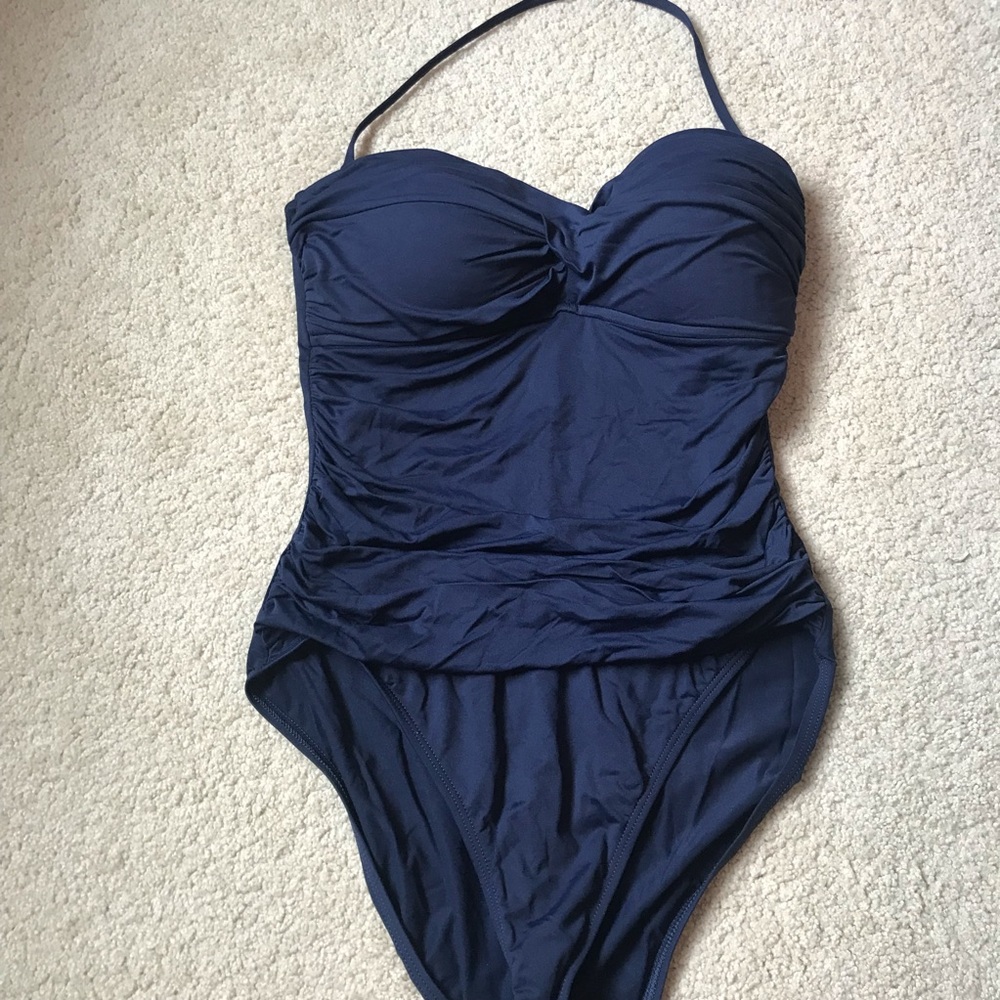 Navy blue La Blanca swimsuit
